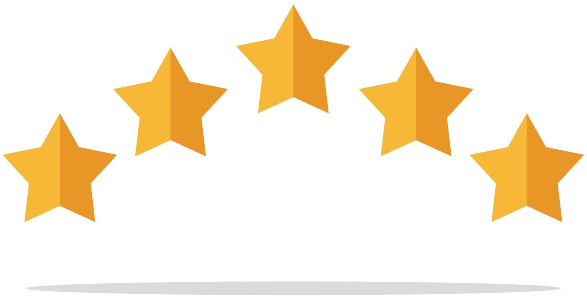 5 star reviews